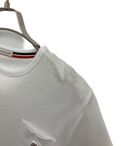 MONCLER（モンクレール）MONCLER (モンクレール) MAGLIA T-SHIRT ホワイト サイズ:XSの古着・服飾アイテム
