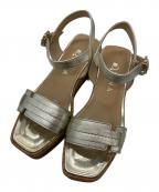 DIANAダイアナ）の古着「ストラップサンダル」｜シルバー