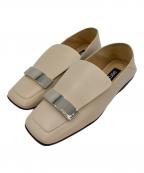 sergio rossiセルジオロッシ）の古着「フラットシューズ」｜ベージュ