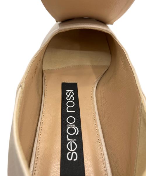 sergio rossi（セルジオロッシ）sergio rossi (セルジオロッシ) フラットシューズ ベージュ サイズ:35の古着・服飾アイテム