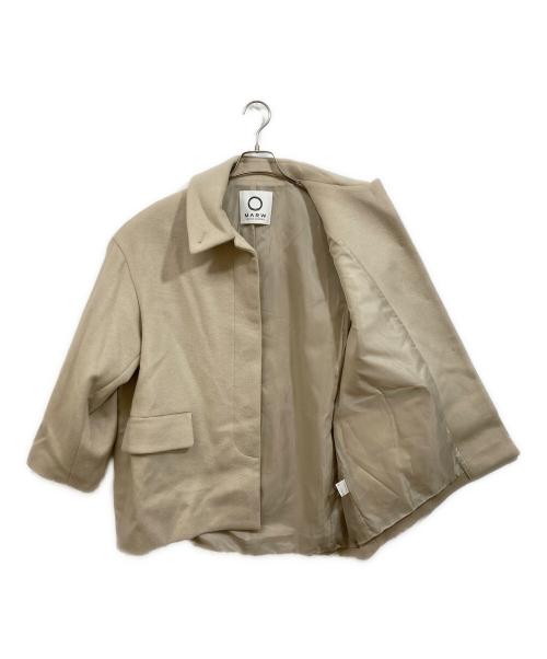 MARW UNITED ARROWS（マルゥ ユナイテッドアローズ）MARW UNITED ARROWS (マルゥ ユナイテッドアローズ) コクーンコート ベージュ サイズ:SIZE 38の古着・服飾アイテム