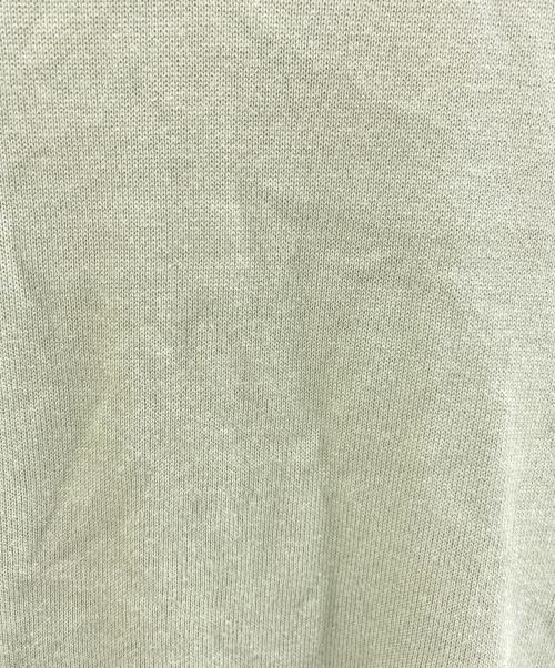 FOXEY NEWYORK（フォクシーニューヨーク）FOXEY NEWYORK (フォクシーニューヨーク) バックオープンニット 黄緑 サイズ:40の古着・服飾アイテム