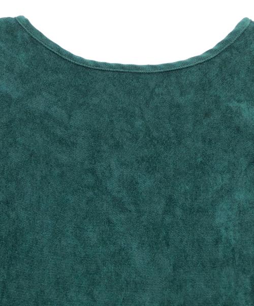 CITYSHOP（シティショップ）CITYSHOP (シティショップ) VELVETEEN KAFTAN DRESS グリーン サイズ:36の古着・服飾アイテム