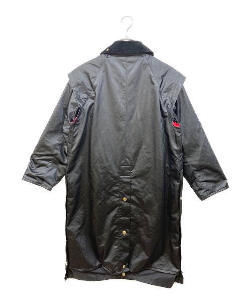 Barbour（バブアー）Barbour (バブアー) TANAKA (タナカ) CITYSHOP (シティショップ) 別注 DETACHABLE：コート ブラック サイズ:38の古着・服飾アイテム