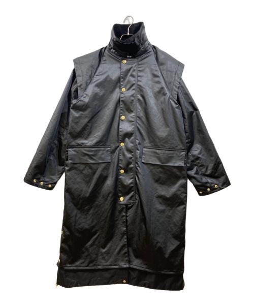 Barbour（バブアー）Barbour (バブアー) TANAKA (タナカ) CITYSHOP (シティショップ) 別注 DETACHABLE：コート ブラック サイズ:38の古着・服飾アイテム