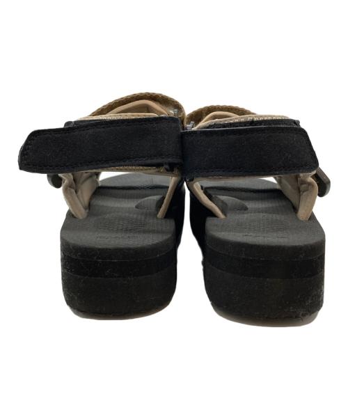 suicoke（スイコック）suicoke (スイコック) emmi (エミ) 厚底サンダル ブラウン サイズ:23の古着・服飾アイテム