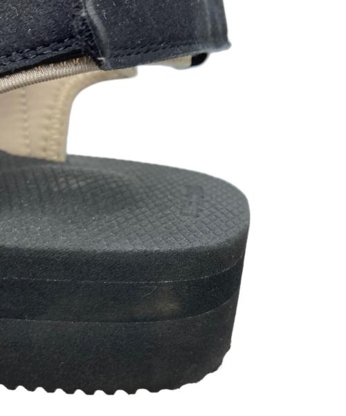 suicoke（スイコック）suicoke (スイコック) emmi (エミ) 厚底サンダル ブラウン サイズ:23の古着・服飾アイテム