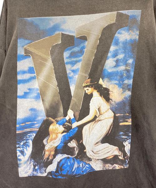 SAINT MICHAEL（セントマイケル）SAINT MICHAEL (セントマイケル) ヴィローン ロングスリーブTシャツ ブラック サイズ:Lの古着・服飾アイテム