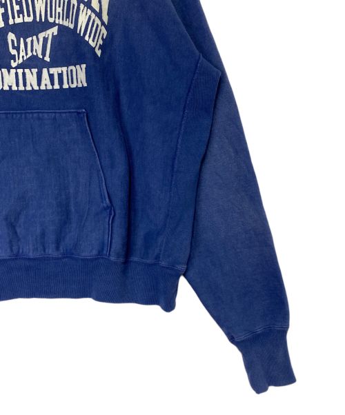 SAINT MICHAEL（セントマイケル）SAINT MICHAEL (セントマイケル) HOODIE POSSESSION ブルー サイズ:Lの古着・服飾アイテム