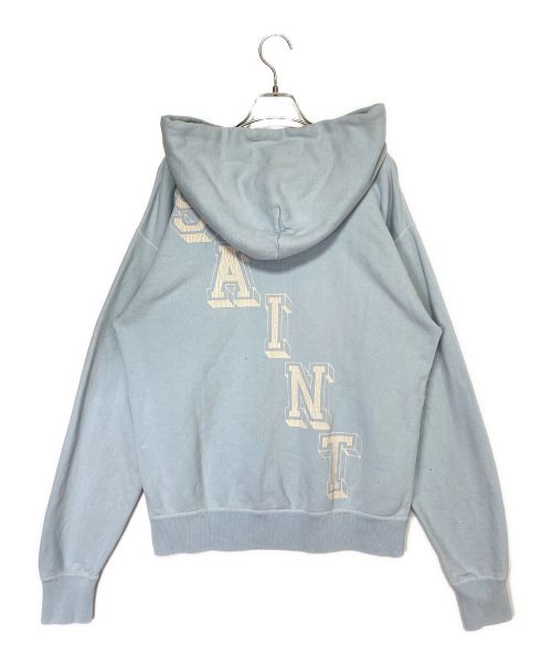 SAINT MICHAEL（セントマイケル）SAINT MICHAEL (セントマイケル) HOODIE angel ライトブルー サイズ:Mの古着・服飾アイテム
