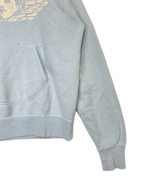 SAINT MICHAEL（セントマイケル）SAINT MICHAEL (セントマイケル) HOODIE angel ライトブルー サイズ:Mの古着・服飾アイテム