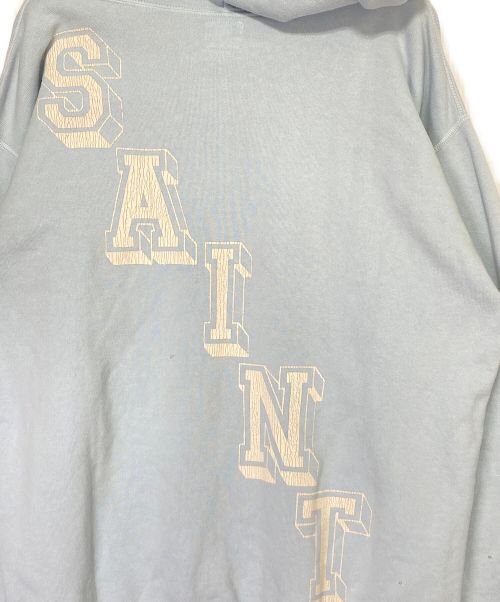 SAINT MICHAEL（セントマイケル）SAINT MICHAEL (セントマイケル) HOODIE angel ライトブルー サイズ:Mの古着・服飾アイテム