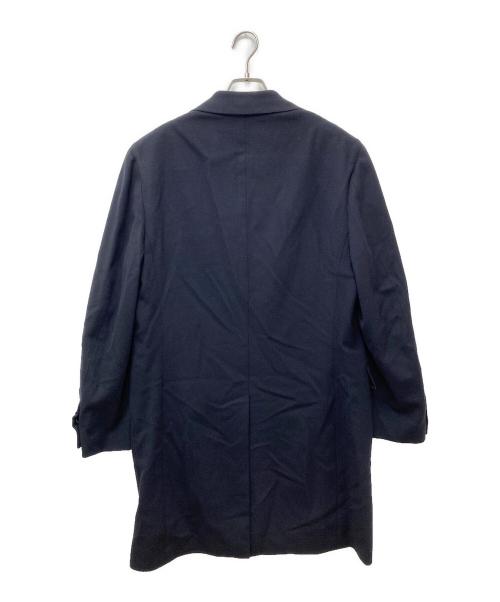 SARTORIA PARMA（サルトリア パルマ）SARTORIA PARMA (サルトリア パルマ) BEAMS F (ビームスエフ) チェスターコート ネイビー サイズ:44の古着・服飾アイテム