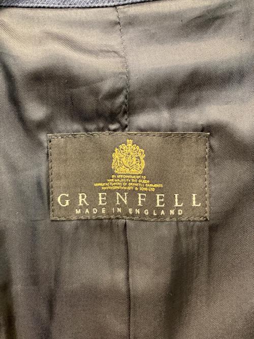 GRENFELL（グレンフェル）GRENFELL (グレンフェル) リネンコート ネイビー サイズ:SIZE 38の古着・服飾アイテム