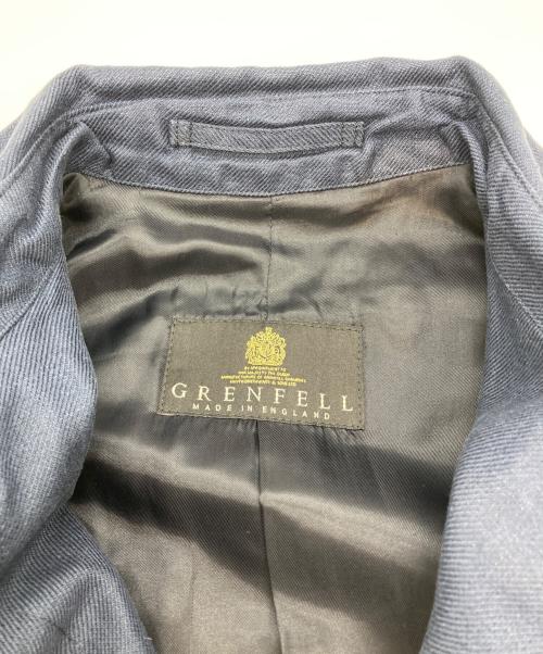 GRENFELL（グレンフェル）GRENFELL (グレンフェル) リネンコート ネイビー サイズ:SIZE 38の古着・服飾アイテム