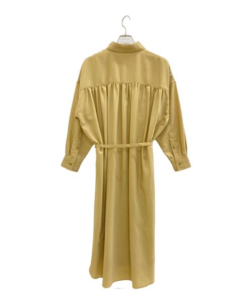 Whim Gazette（ウィムガゼット）Whim Gazette (ウィムガゼット) シャツワンピース ベージュ サイズ:SIZE Freeの古着・服飾アイテム