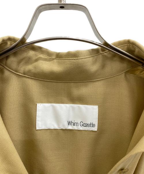 Whim Gazette（ウィムガゼット）Whim Gazette (ウィムガゼット) シャツワンピース ベージュ サイズ:SIZE Freeの古着・服飾アイテム