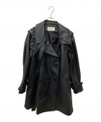 THE TOEザ・トゥー）の古着「Brooklyn short trench coat」｜ブラック