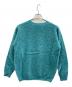 Harley of SCOTLAND (ハーレーオブスコットランド) Saddle Shoulder Crew Neck Sweater ブルー サイズ:40：5000円