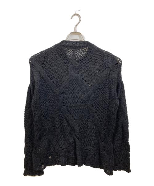 Acne studios（アクネ ストゥディオズ）Acne studios (アクネ ストゥディオス) モヘヤ混ローゲージニット ブラック サイズ:Sの古着・服飾アイテム