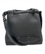 Maison Margielaメゾンマルジェラ）の古着「SOFT 5AC DRAWSTRING BAG SMALL」｜ブラック