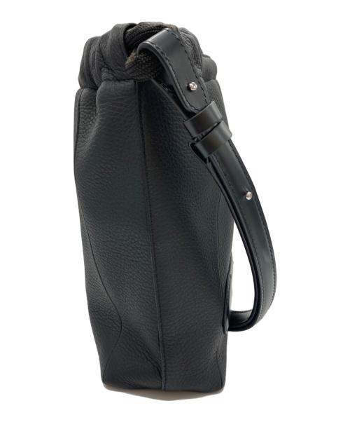 Maison Margiela（メゾンマルジェラ）Maison Margiela (メゾンマルジェラ) SOFT 5AC DRAWSTRING BAG SMALL ブラック 未使用品の古着・服飾アイテム