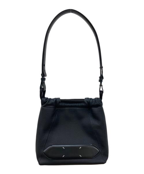Maison Margiela（メゾンマルジェラ）Maison Margiela (メゾンマルジェラ) SOFT 5AC DRAWSTRING BAG SMALL ブラック 未使用品の古着・服飾アイテム