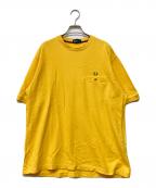 FRED PERRYフレッドペリー）の古着「Pique Pocket S/S Tee JAPAN LIMITED」｜マスタード
