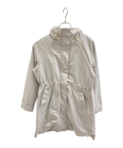 Dessin（デッサン）Dessin (デッサン) ライナー付フーデッドコート グレー サイズ:2 未使用品の古着・服飾アイテム