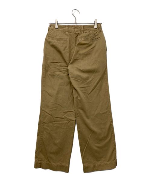 45R（フォーティファイブ・アール）45R (フォーティファイブ・アール) おこめチノのシャルロットパンツ ベージュ サイズ:不明の古着・服飾アイテム
