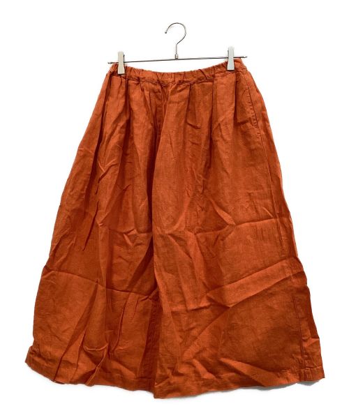 fog linen work（フォグリネンワーク）fog linen work (フォグリネンワーク) イチカスカート オランジュ サイズ:SIZE Freeの古着・服飾アイテム