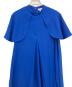 ENFOLD (エンフォルド) CAPEWAVE DRESS ブルー サイズ:36：23000円