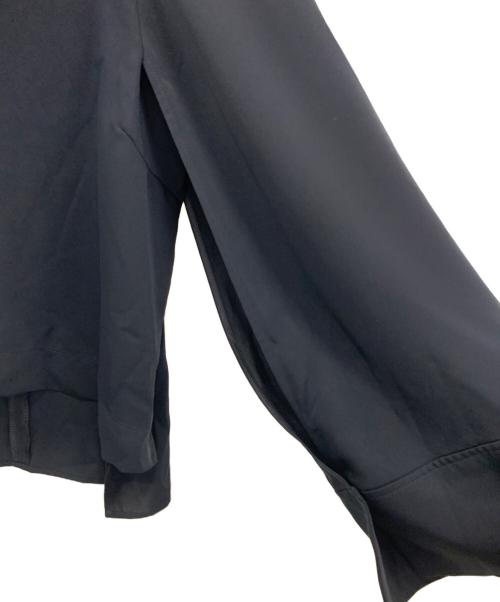 Noble（ノーブル）Noble (ノーブル) カラーレスケープスリーブブラウス ネイビー サイズ:‐の古着・服飾アイテム