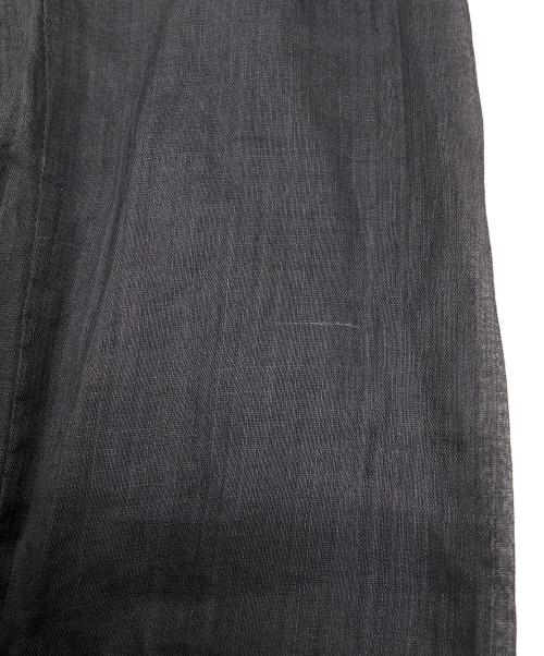 stola.（ストラ）stola. (ストラ) リネンジャケット グレー サイズ:36の古着・服飾アイテム