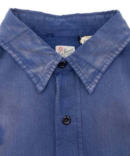 LEVI'S VINTAGE CLOTHING（リーバイス ビンテージ クロージング）LEVI'S VINTAGE CLOTHING (リーバイス ビンテージ クロージング) 1950Sワークシャツ ダスティブルー サイズ:Mの古着・服飾アイテム