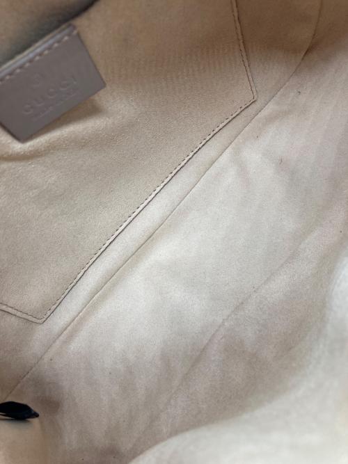 GUCCI（グッチ）GUCCI (グッチ) ショルダーバッグ ベージュの古着・服飾アイテム