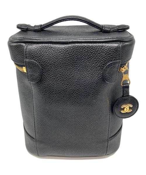 CHANEL（シャネル）CHANEL (シャネル) バニティバッグ ブラックの古着・服飾アイテム