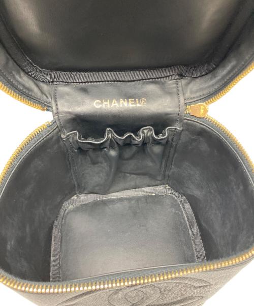CHANEL（シャネル）CHANEL (シャネル) バニティバッグ ブラックの古着・服飾アイテム