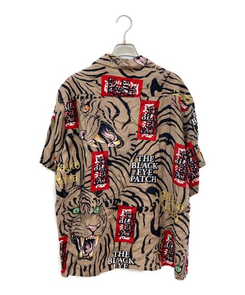 WACKO MARIA（ワコマリア）WACKO MARIA (ワコマリア) BlackEyePatch (ブラックアイパッチ) HAWAIIAN S/S SHIRT ベージュ サイズ:Sの古着・服飾アイテム