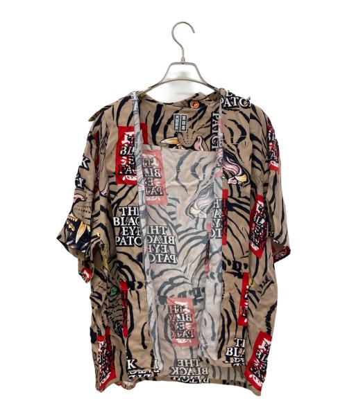 WACKO MARIA（ワコマリア）WACKO MARIA (ワコマリア) BlackEyePatch (ブラックアイパッチ) HAWAIIAN S/S SHIRT ベージュ サイズ:Sの古着・服飾アイテム