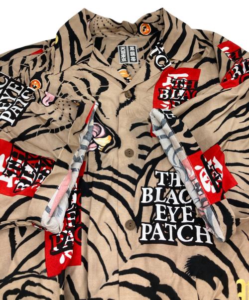 WACKO MARIA（ワコマリア）WACKO MARIA (ワコマリア) BlackEyePatch (ブラックアイパッチ) HAWAIIAN S/S SHIRT ベージュ サイズ:Sの古着・服飾アイテム