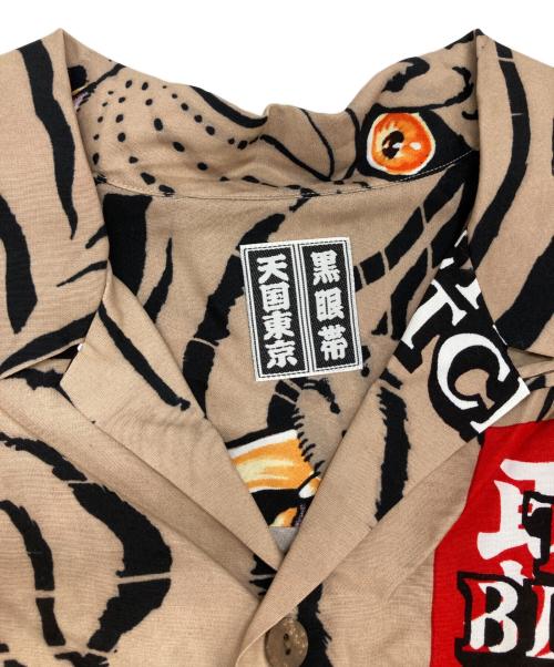 WACKO MARIA（ワコマリア）WACKO MARIA (ワコマリア) BlackEyePatch (ブラックアイパッチ) HAWAIIAN S/S SHIRT ベージュ サイズ:Sの古着・服飾アイテム