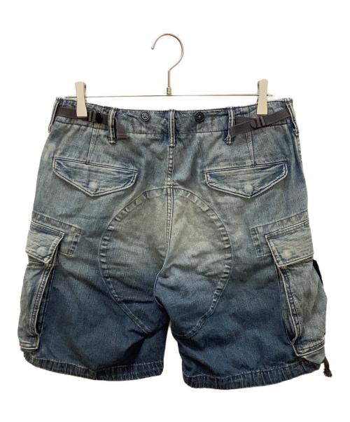 RRL（ダブルアールエル）RRL (ダブルアールエル) 別注Denim Cargo Short インディゴ サイズ:30(76cm)の古着・服飾アイテム