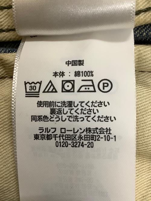 RRL（ダブルアールエル）RRL (ダブルアールエル) 別注Denim Cargo Short インディゴ サイズ:30(76cm)の古着・服飾アイテム