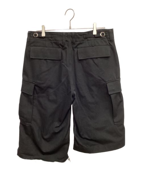 NEON SIGN（ネオンサイン）NEON SIGN (ネオンサイン) Drill Cargo Shorts ブラック サイズ:46の古着・服飾アイテム