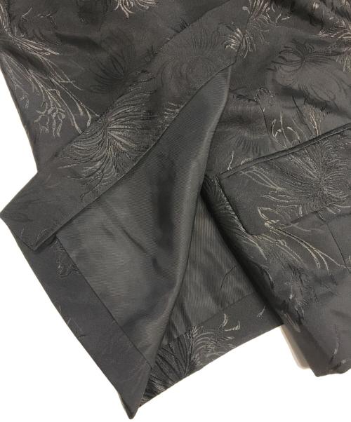 TOGA ARCHIVES（トーガアーカイブス）TOGA ARCHIVES (トーガアーカイブス) Polyester jacquard wide jacket ブラック サイズ:36 未使用品の古着・服飾アイテム