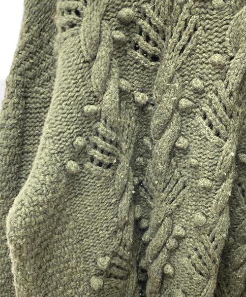 J.J.Mercer（ジェイジェイ・マーサー）J.J.Mercer (ジェイジェイ・マーサー) RHC Ron Herman (アールエイチシー ロンハーマン) Alan Knit グリーン サイズ:Fの古着・服飾アイテム