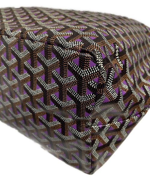 GOYARD（ゴヤール）GOYARD (ゴヤール) サン・ルイ クレールヴォア PM パープルの古着・服飾アイテム