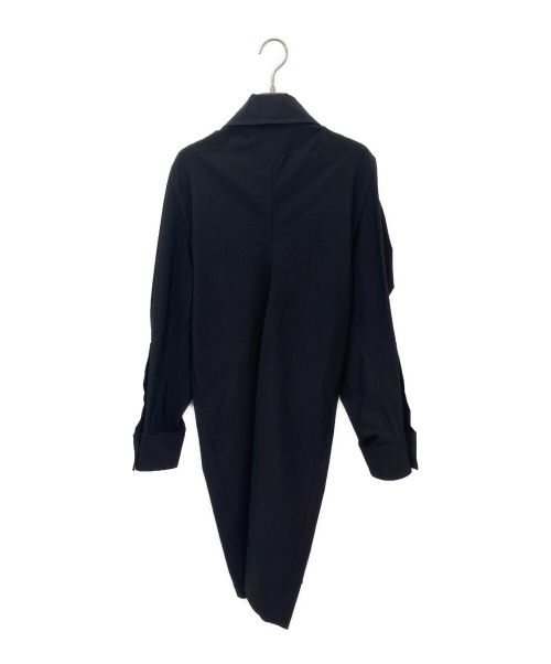 BOTTEGA VENETA（ボッテガベネタ）BOTTEGA VENETA (ボッテガベネタ) シャツワンピース ブラック サイズ:38の古着・服飾アイテム