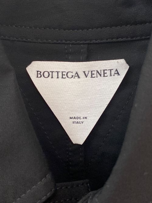 BOTTEGA VENETA（ボッテガベネタ）BOTTEGA VENETA (ボッテガベネタ) シャツワンピース ブラック サイズ:38の古着・服飾アイテム